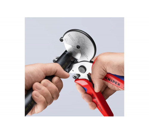 Труборез для композитных и пластиковых труб Knipex диаметр 26 мм KN-902525 Труборез для композитных и пластиковых труб Knipex диаметр 26 мм KN-902525