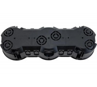 Установочная коробка IEK КМ40009 3х местная для твердых стен 212х70х45 с саморезами UKT30-212-070-045