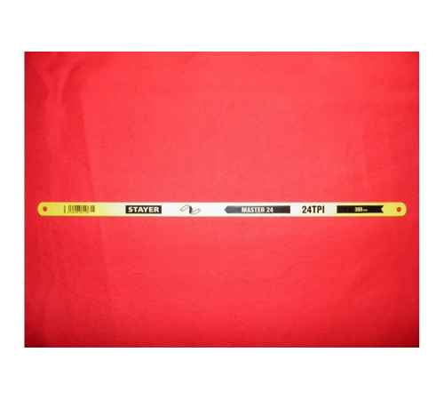 STAYER 24 TPI, 300 мм, полотно для ножовки по металлу Master-24 1589-01_z01 Master STAYER 24 TPI, 300 мм, полотно для ножовки по металлу Master-24 1589-01_z01 Master