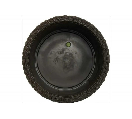 Кашпо KETER Cylinder Planter S коричневый 223940