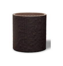 Кашпо KETER Cylinder Planter S коричневый 223940