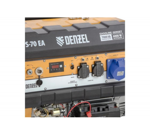 Бензиновый генератор Denzel PS 70 EA