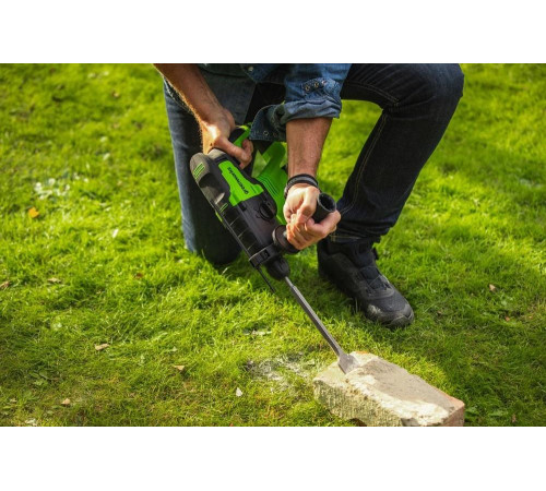 Аккумуляторный бесщеточный перфоратор GreenWorks GD24SDS2K4 3803007UB Аккумуляторный бесщеточный перфоратор GreenWorks GD24SDS2K4 3803007UB