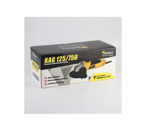 Угловая шлифовальная машина Kolner KAG 125/750 8020700486 Угловая шлифовальная машина Kolner KAG 125/750 8020700486