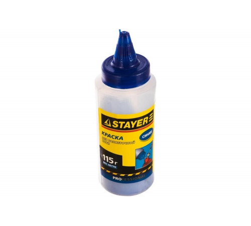 STAYER 115 гр., синяя, краска для малярных шнуров 2-06401-1_z01 STAYER 115 гр., синяя, краска для малярных шнуров 2-06401-1_z01