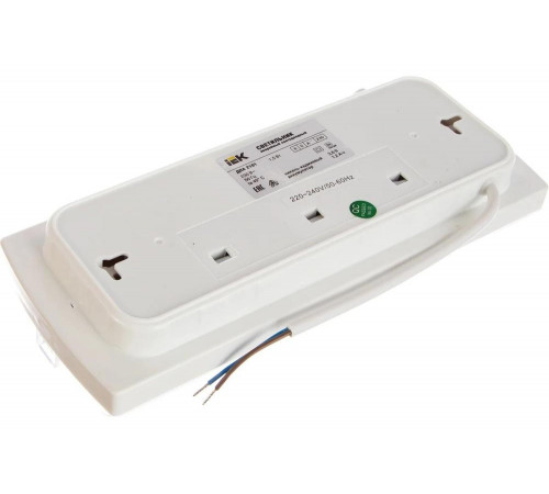 Аварийный аккумуляторный светильник ДПА 2101 4ч 30LED IP20 IEK LDPA0-2101-30-K01 308638 Аварийный аккумуляторный светильник ДПА 2101 4ч 30LED IP20 IEK LDPA0-2101-30-K01 308638