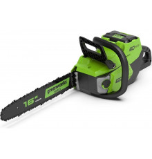 Бесщеточная аккумуляторная цепная пила Greenworks GD60CS40 60 В 2006907