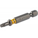 Набор бит TORX T15, 50 мм, сталь S2, шестигранный профиль, 10 шт Denzel 11668