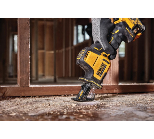 Аккумуляторная сабельная пила Dewalt DCS369NT, 18 В, 2800 ход/мин, 16 мм, без АКБ и ЗУ, в кейсе TSTAK DCS369NT-XJ