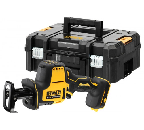 Аккумуляторная сабельная пила Dewalt DCS369NT, 18 В, 2800 ход/мин, 16 мм, без АКБ и ЗУ, в кейсе TSTAK DCS369NT-XJ