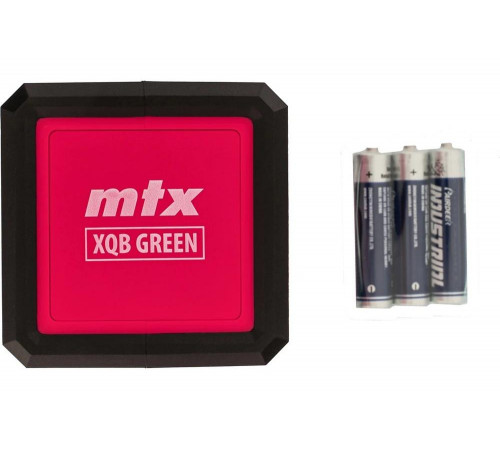 Лазерный уровень MTX xqb green basic set, 20 м, зеленый луч, батарейки, резьба 1/4" 35019 Лазерный уровень MTX xqb green basic set, 20 м, зеленый луч, батарейки, резьба 1/4" 35019