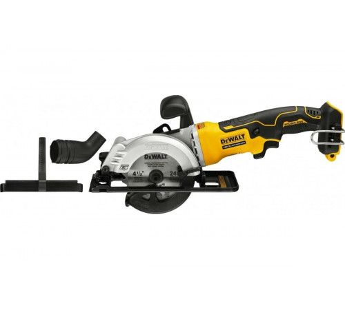 Аккумуляторная дисковая пила Dewalt DCS571P2, 18 В, 115 мм, 4400 об/мин, с 2 АКБ 5 Ач и ЗУ, в кейсе TSTAK DCS571P2-QW