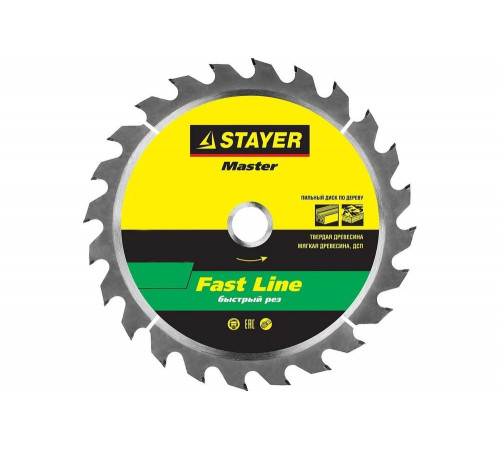 Диск пильный по дереву Быстрый рез (250x32/30 мм; 24T) Stayer 3680-250-32-24_z01