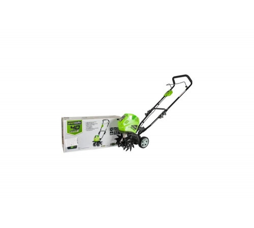 Аккумуляторный культиватор GreenWorks G40TL, 40V, 1хАКБ 4 А.ч, ЗУ 27087VB Аккумуляторный культиватор GreenWorks G40TL, 40V, 1хАКБ 4 А.ч, ЗУ 27087VB