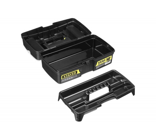 STAYER 290 x 170 x 140 мм (12"), пластиковый, ящик для инструментов VEGA-12 38105-13_z03 STAYER 290 x 170 x 140 мм (12"), пластиковый, ящик для инструментов VEGA-12 38105-13_z03