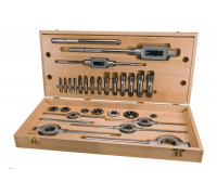 Набор метчиков и плашек Ruko G 1/8-1.0 HSS-G 28пр 245074