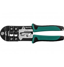 Кримпер KRAFTOOL универсальный, RJ45, RJ11/RJ12 22699