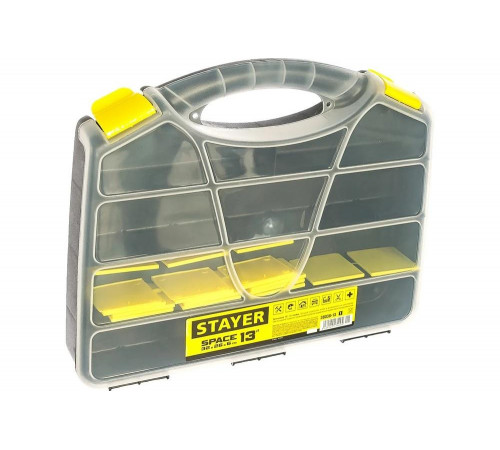 STAYER 320 х 260 х 50 мм (12.5"), пластиковый, органайзер SPACE-13 38038-13_z01 STAYER 320 х 260 х 50 мм (12.5"), пластиковый, органайзер SPACE-13 38038-13_z01
