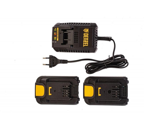 Аккумуляторная дрель-шуруповерт DENZEL CDL-IB-18-02 26113, Li-Ion