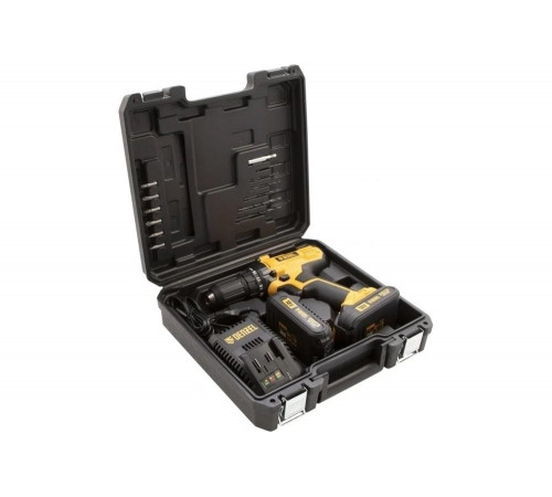 Аккумуляторная дрель-шуруповерт DENZEL CDL-IB-18-02 26113, Li-Ion Аккумуляторная дрель-шуруповерт DENZEL CDL-IB-18-02 26113, Li-Ion