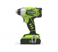 Ударный аккумуляторный шуруповерт GreenWorks 3802207