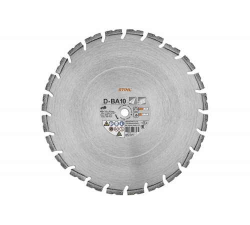 Алмазный отрезной круг D-BA10 Ø 400 мм/16" Stihl 0835-094-7008 Алмазный отрезной круг D-BA10 Ø 400 мм/16" Stihl 0835-094-7008