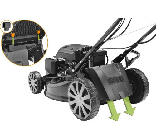 Бензиновая газонокосилка CARVER LMG-3653DMSE-VS 01.024.00011 Бензиновая газонокосилка CARVER LMG-3653DMSE-VS 01.024.00011