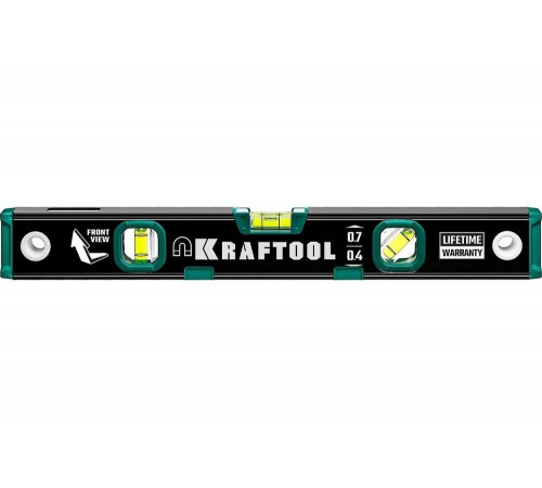 Kraftool 400 мм, магнитный уровень с зеркальным глазком GRAND-M 34785-40 Kraftool 400 мм, магнитный уровень с зеркальным глазком GRAND-M 34785-40