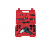 Пневматический ударный гайковерт с комплектом головок (21 предмет) KING TONY 44116MP