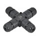 Коннектор кабельный герметичный IEK wtp-108 3 pin ip68 UWC10-X-024-3-68