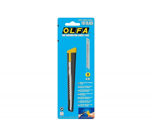Нож OLFA OL-180-BLACK Нож OLFA OL-180-BLACK