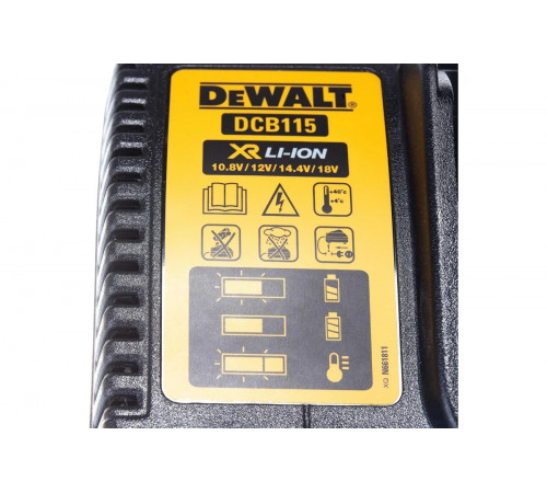 Зарядное устройство XR Li-Ion (10.8 В/14.4 В/18.0 В) DEWALT DCB115