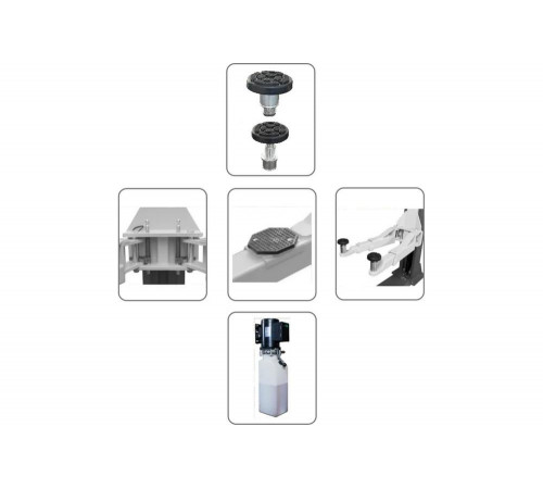 KraftWell KRW4MLS - инновационный подъемник для автомобилей KraftWell KRW4MLS - инновационный подъемник для автомобилей