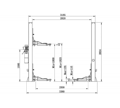 KraftWell KRW4MLS - инновационный подъемник для автомобилей KraftWell KRW4MLS - инновационный подъемник для автомобилей