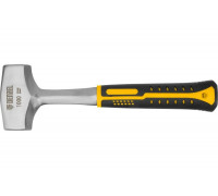 Цельнометаллическая кувалда Denzel 1 кг, двухкомпонентная рукоятка 11011