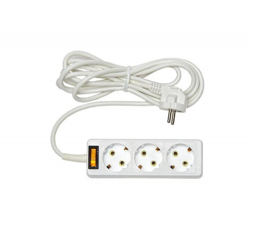 Бытовой удлинитель Rucelf 3 гнезда, ПВС, 3х1 арт. RU-03-310-05KZG 00-00005464 Бытовой удлинитель Rucelf 3 гнезда, ПВС, 3х1 арт. RU-03-310-05KZG 00-00005464