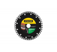 Диск алмазный отрезной по бетону/кирпичу/плитке (230х22.2 мм) PROGRESSIVE Professional Stayer 3662-230_z02