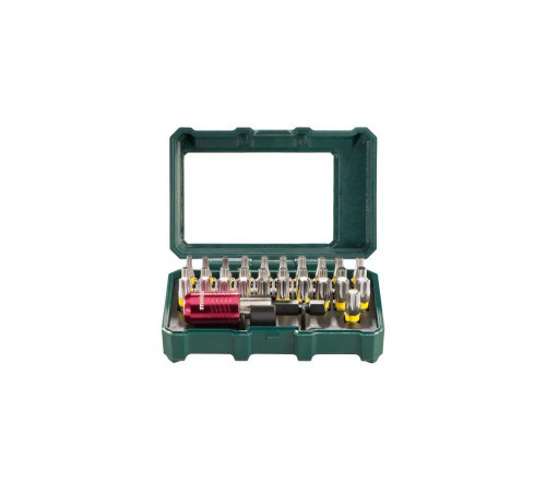 Набор бит Torx (32 предмета) Metabo 626709000 Набор бит Torx (32 предмета) Metabo 626709000