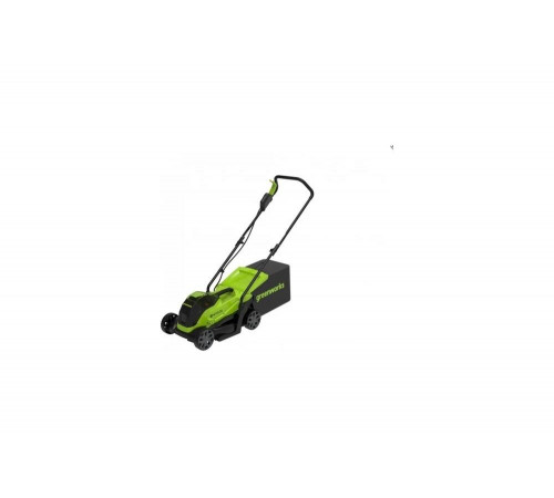 Аккумуляторная газонокосилка GreenWorks 24V, 33 см, бесщеточная, без АКБ и ЗУ 2516107 Аккумуляторная газонокосилка GreenWorks 24V, 33 см, бесщеточная, без АКБ и ЗУ 2516107