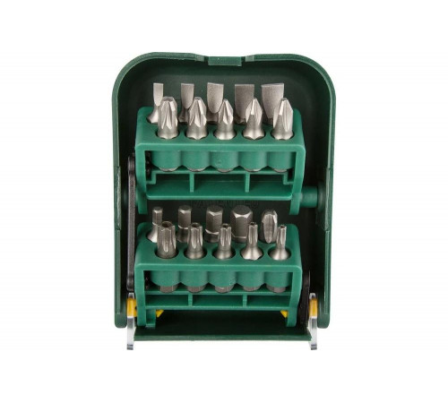 KRAFTOOL 21 шт., кейс пластиковый, мобильный бит бокс 26135-H21 KRAFTOOL 21 шт., кейс пластиковый, мобильный бит бокс 26135-H21