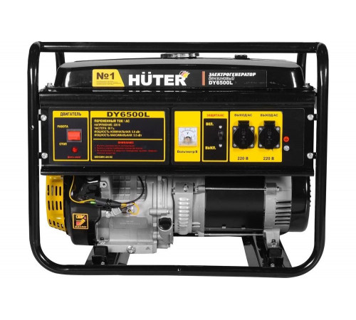 Портативный бензогенератор HUTER DY6500L Портативный бензогенератор HUTER DY6500L