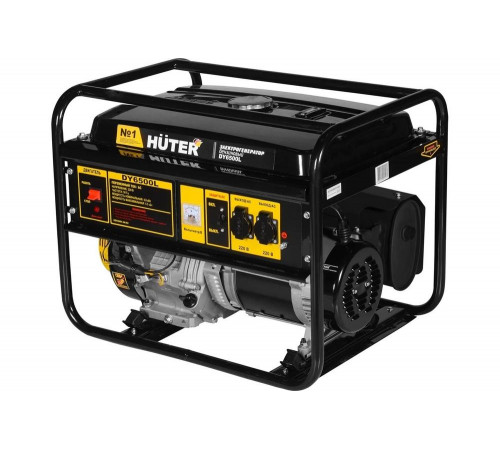 Портативный бензогенератор HUTER DY6500L Портативный бензогенератор HUTER DY6500L