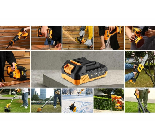 DEKO DKCD20 Impact SET 3 - мощный шуруповерт с аккумулятором 20 В и 2х2.0 Ач DEKO DKCD20 Impact SET 3 - мощный шуруповерт с аккумулятором 20 В и 2х2.0 Ач