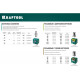 KRAFTOOL М5 х 9 мм, 150 шт., стальные, штифт 10 мм, винтовые заклепки Bolt 311709-05-10