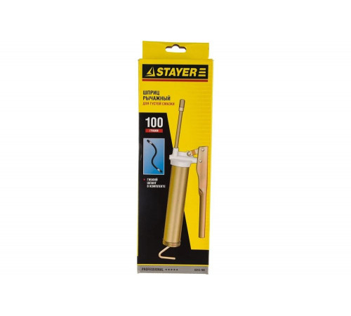 STAYER 100 мл, шприц автомобильный металлический 4315-100