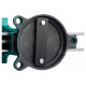 KRAFTOOL 125 мм, стальные слесарные тиски STEEL 32701-125