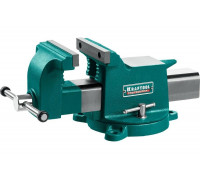 Стальные слесарные тиски KRAFTOOL Steel 125 мм 32701-125