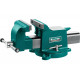 KRAFTOOL 125 мм, стальные слесарные тиски STEEL 32701-125