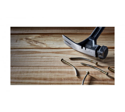 Одноэлементный молоток с прямым гвоздодёром Dewalt 624 г DWHT51005-0