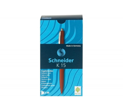 Автоматическая шариковая ручка Schneider K15 синяя, красный корпус, 1,0 мм 130822 Автоматическая шариковая ручка Schneider K15 синяя, красный корпус, 1,0 мм 130822